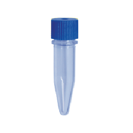 1.65ml Conical Tube With Screw Cap, Sterile, Blue, 500/Bag