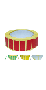 Labels On Roll, Red, 40X20mm