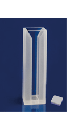 Micro UV Quartz Cell With Lid, Inside Width: 2mm, 0.7ml