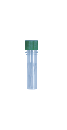 0.5ml Skirted Tube With Screw Cap, Sterile, Green, 500/Bag