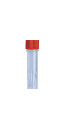 1.5ml Skirted Tube With Screw Cap, Sterile, Red, 500/Bag